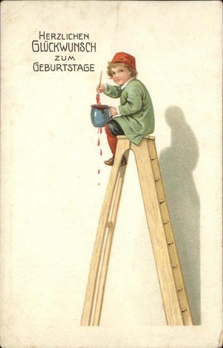 Geburtstag Leiter Kind