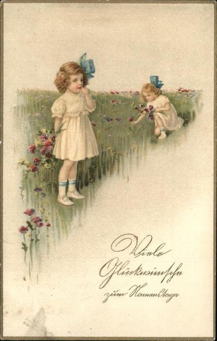 Namenstag Namenskarte Kinder