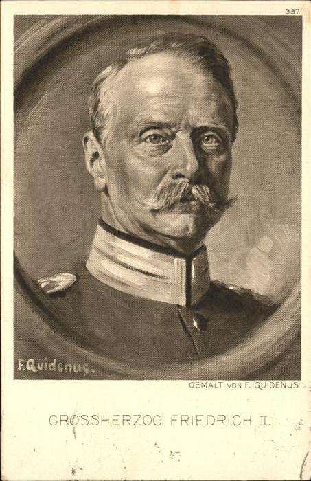 Friedrich II der Grosse Grossherzog F. Quidenus