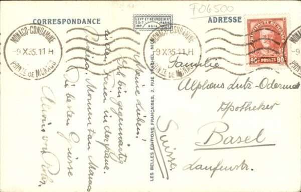 Zoll Grenze Douane Menton Frontiere Franco Italienne – Bild 2