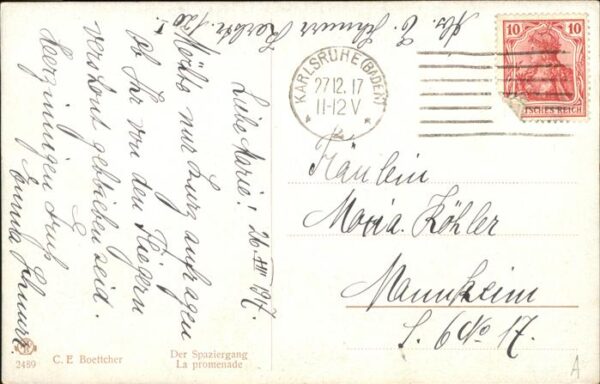 Kuenstlerkarte C.E Boettcher – Bild 2