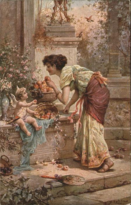 Zatzka H. 1432 Liebesäpfel Engel