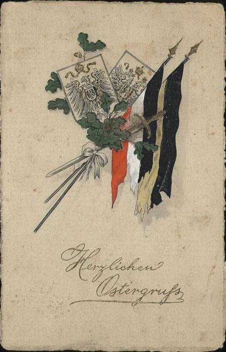 Schwarz Weiss Rot Ostern