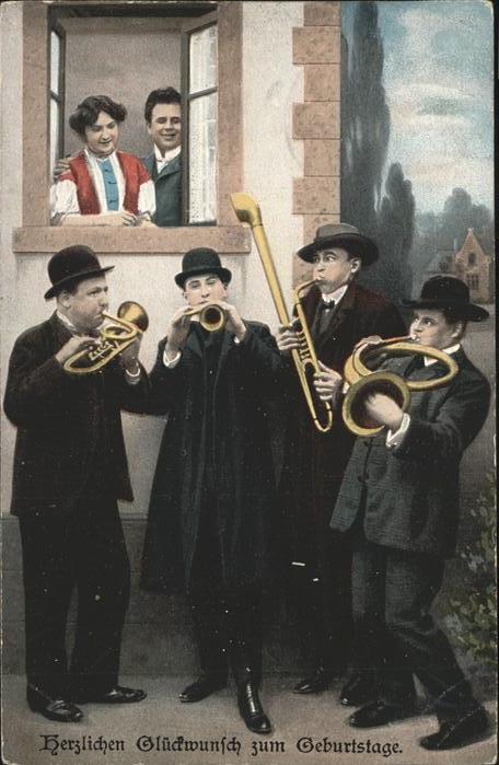 Geburtstag Musikanten Trompete