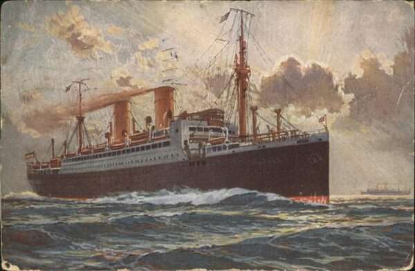 Dampfer Oceanliner München Fahrt nach New York
