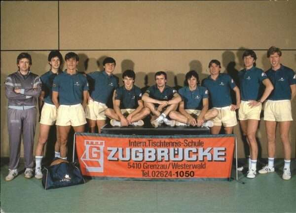 Tischtennis Schule Zugbrücke Bundesligateam