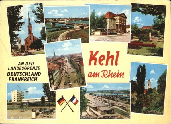 Zoll Grenze Douane Landesgrenze Deutschland Frankreich Keh