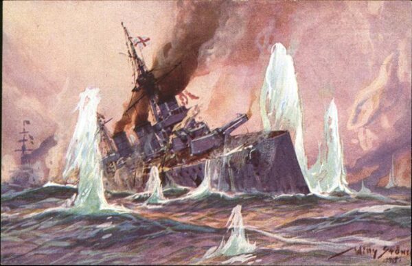 Stoewer Willy Tegel Nr 10 englischer Schlachtkreuzer