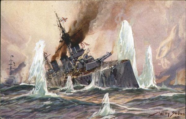 Stoewer Willy Tegel Nr 10 englischer Schlachtkreuzer