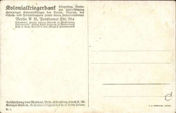 Stoewer Willy Tegel Nr 6 Kreuzer Emden – Bild 2