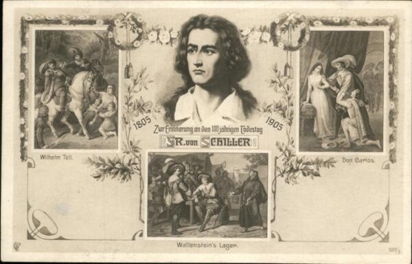 Schiller Friedrich 100jährigen Todestag