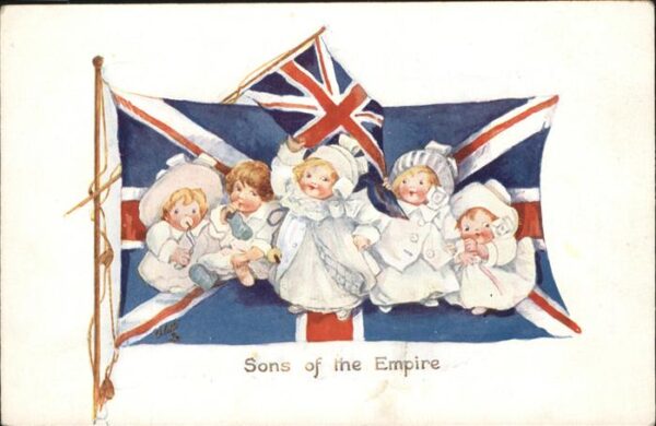Verlag Tucks Oilette Nr. 8751 Sons of the Empire England