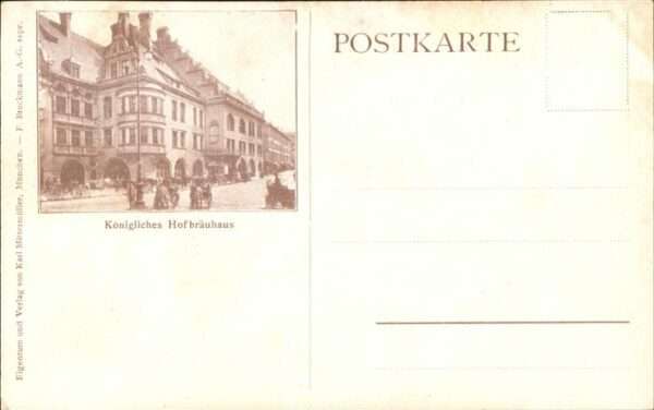 Brauerei Brewery Königliches Hofbräuhaus Münchner Kindl – Bild 2