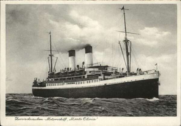 Schiffe Ships Navires Monte Olivia