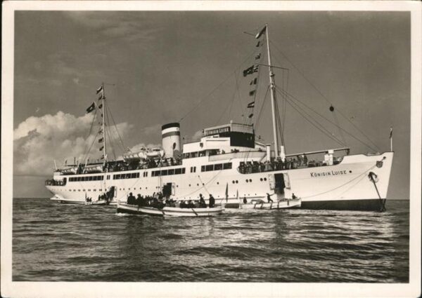 Dampfer Oceanliner M S Königin Luise