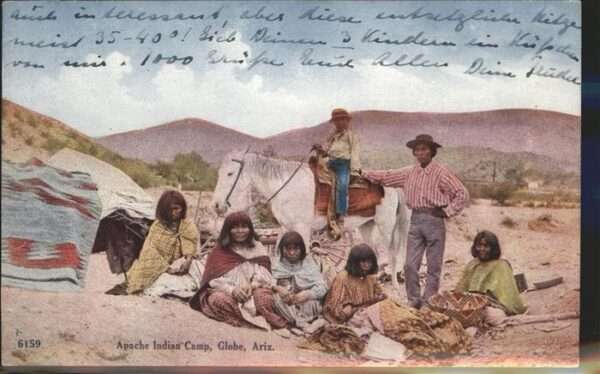 Indianer Native American Camp Globe Ariz