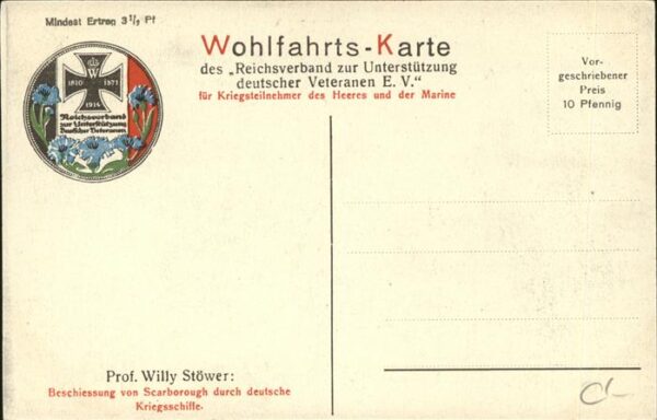 Stoewer Willy Tegel Kriegsschiffe Beschiessung – Bild 2