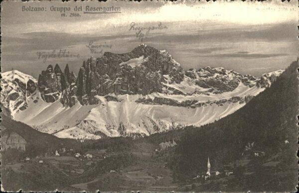 Bolzano Rosengarten Gruppo