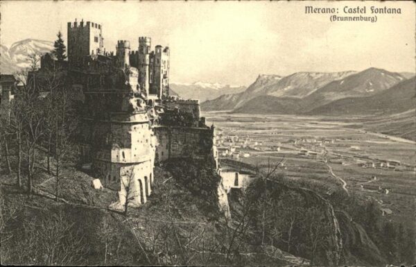Merano Meran Castel Fontana B runnenburg