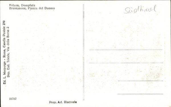 Brixen Suedtirol Domplatz Bressanonen Piazza del Duomo – Bild 2