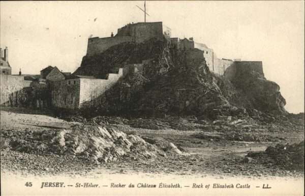 Jersey Kanalinsel St. Helier Chateau Elisabeth Rock Castl