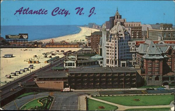Atlantic City New Jersey Park Place Boardwalk Strand Hotels