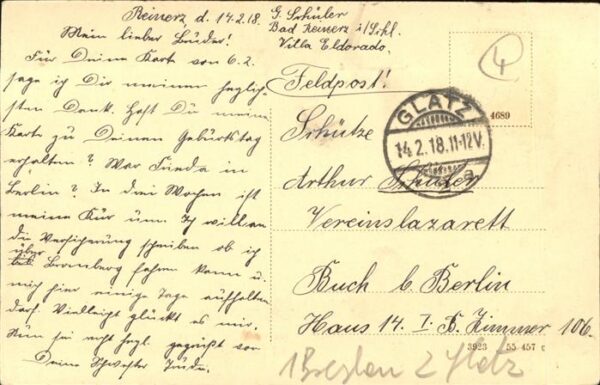 Bad Reinerz Kurhaus Feldpost – Bild 2