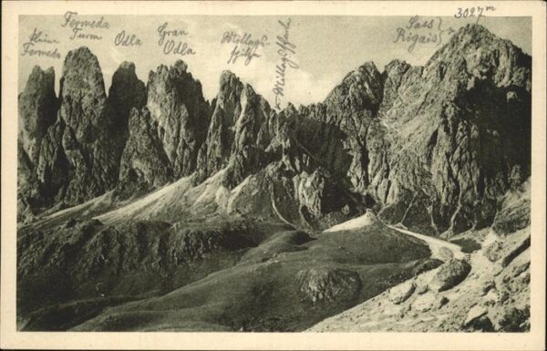 Groeden Tirol Grödener Joch Gran Odla Odla