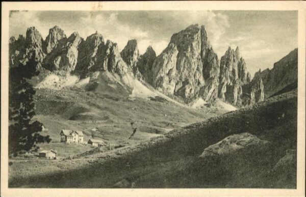 Bozen Suedtirol Rosengarten Wolkenstein
