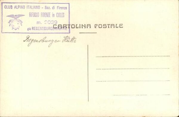 Regensburgerhuette Italien Club Alpino Italiano – Bild 2