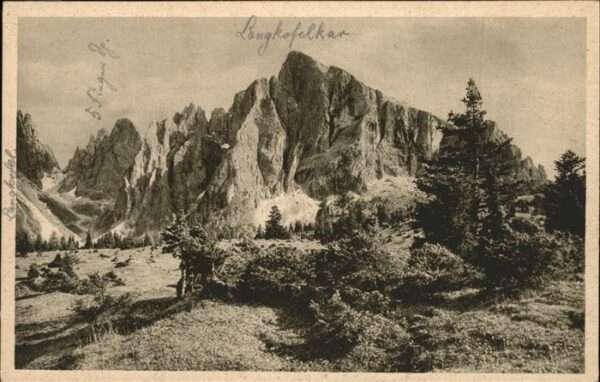 Tirol Region Langkofel