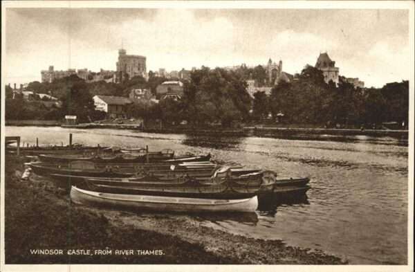 Windsor Castle Castle River Thames Boote