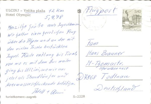 Ulcinj Velika plaza Hotel Olympic – Bild 2