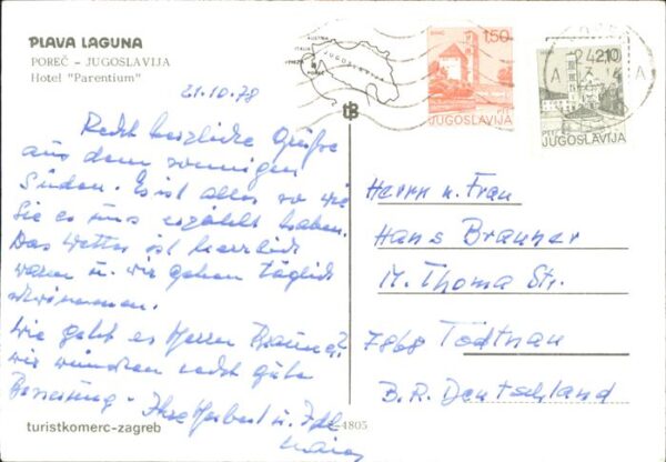 Porec Plava Laguna Hotel Parentium – Bild 2