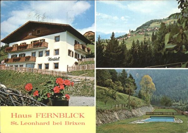 St Leonhard Passeier Haus Fernblick Brixen