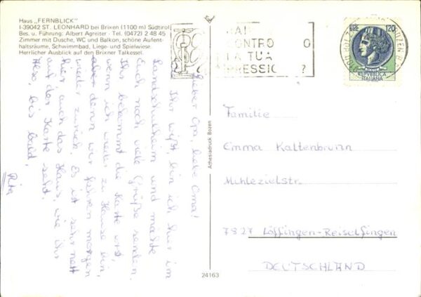 St Leonhard Passeier Haus Fernblick Brixen – Bild 2