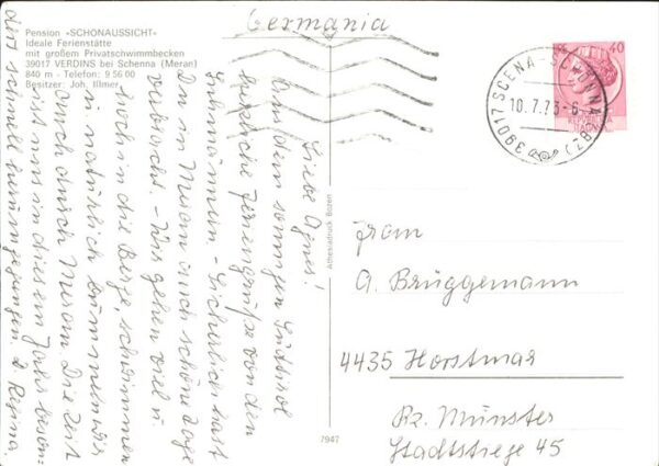Schenna Meran Verdins Peisnon Schönaussicht – Bild 2