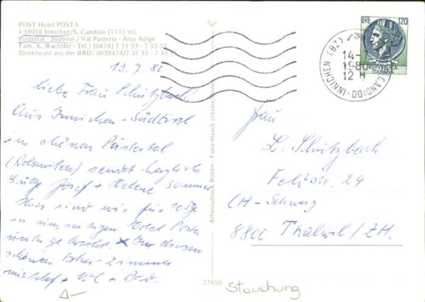 Innichen Suedtirol Post Hotel Posta – Bild 2