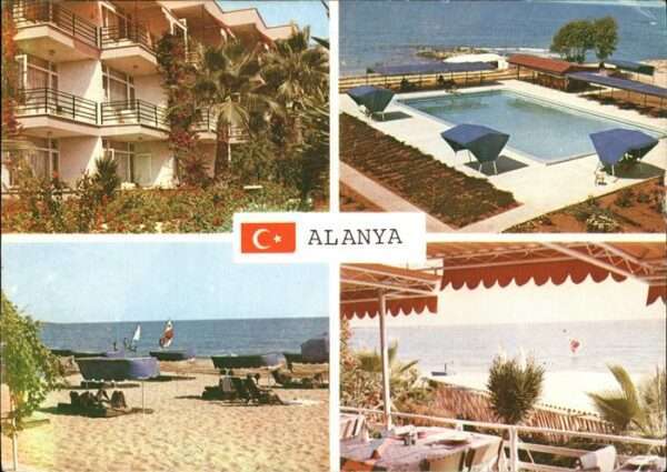 Alanya Wappen Strand Pool Motel Aspendos
