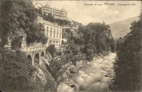 Merano Meran Stazione Passeggiata
