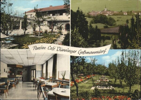Gossmannsdorf Hassberge Pension-Cafe Dünninger