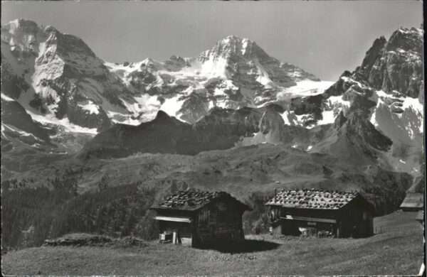 Muerren BE Gimmelen Grosshorn Breithorn Tschingelf