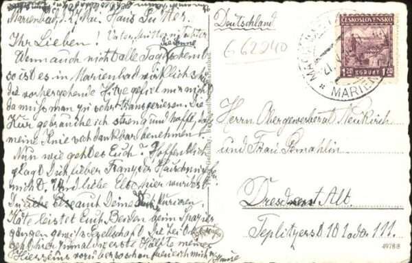 Marienbad Tschechien Boehmen – Bild 2