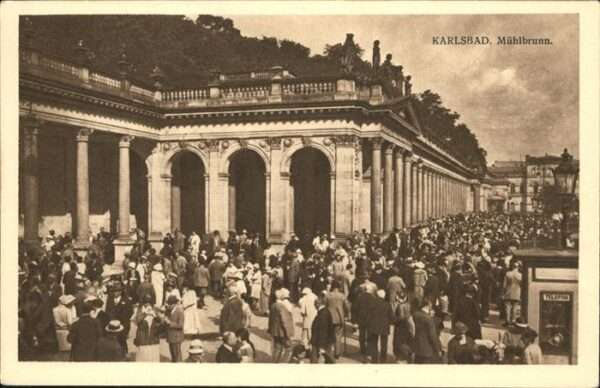 Karlsbad Eger Mühlbrunnen