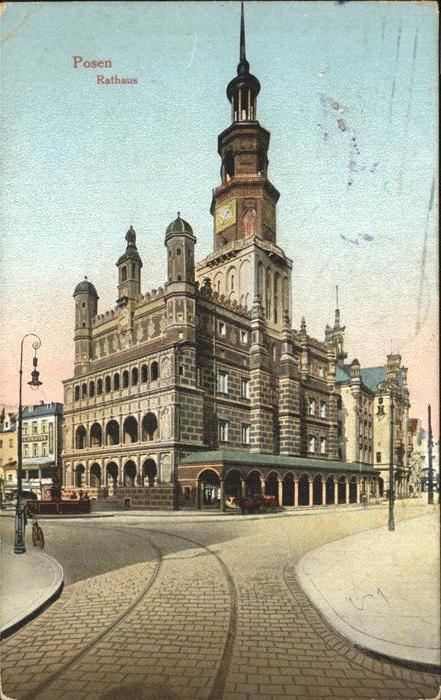 Posen Poznan Rathaus Kutsche