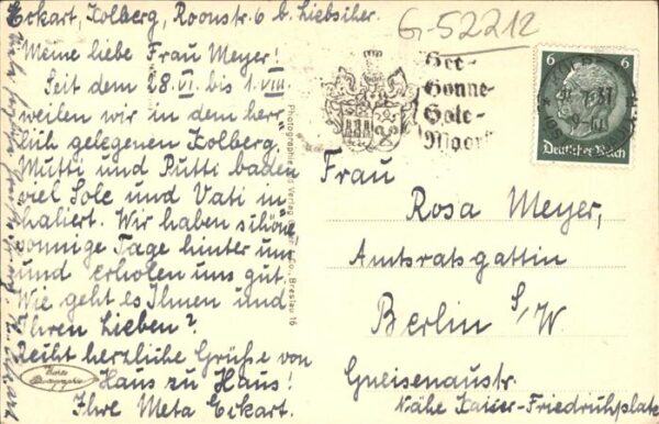 Kolberg Ostseebad Kolobrzeg Rosengarten Strandschloss – Bild 2