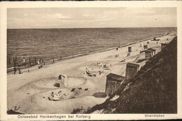 Henkenhagen Ustronie Morskie Strand