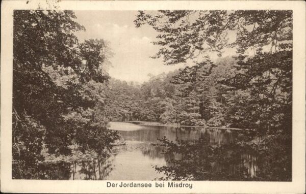 Misdroy Ostseebad Westpommern Jordansee