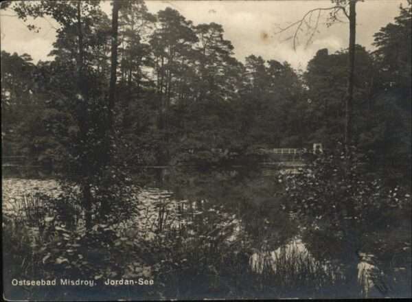 Misdroy Ostseebad Westpommern Jordan See