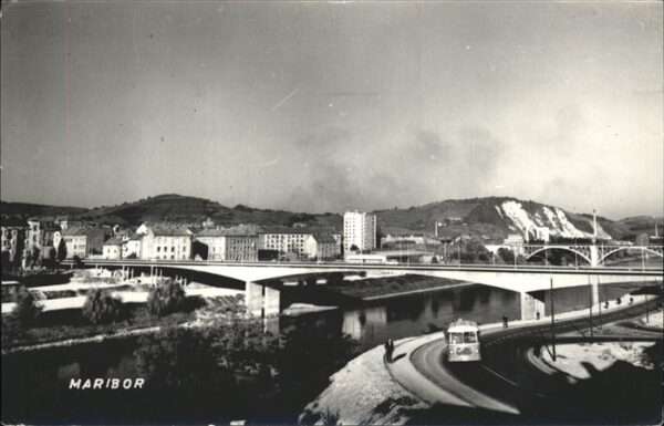 Maribor Marburg Drau Brücke